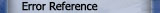 FileMaker Error Reference